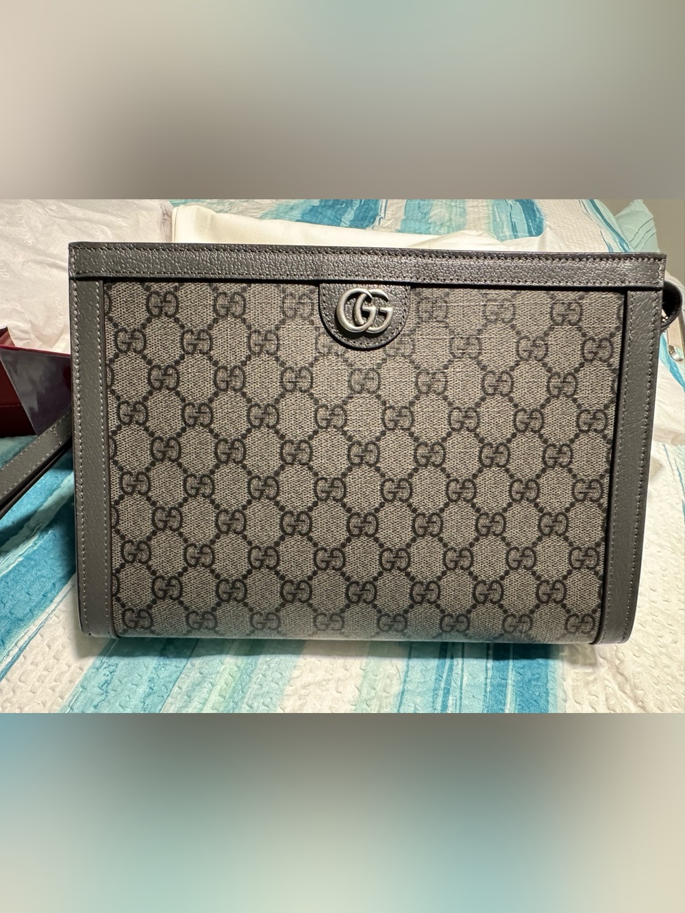 Gucci GG Ophidia small pouch Bag in Black